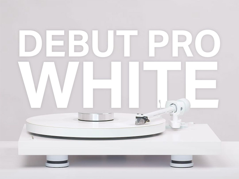 Pro-Ject ra mắt Bàn xoay Debut Pro All White phiên bản giới hạn